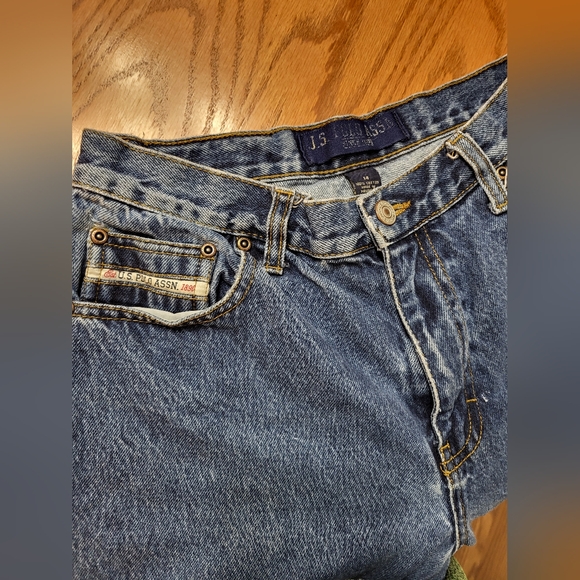 Y2K Vintage US Polo Assn Jeans Blue Denim - Picture 4 of 6